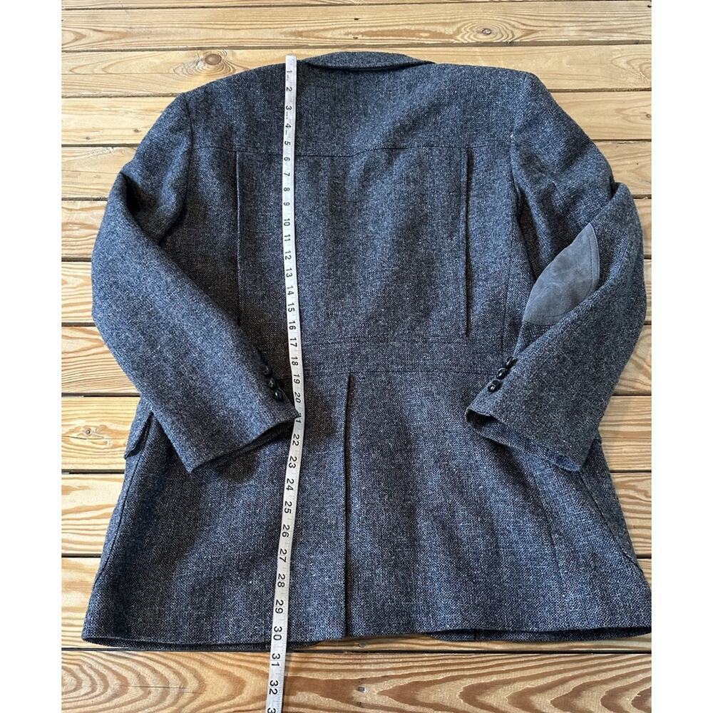 Vintage Pendleton Men’s Gray Elbow Patch Wool Sui… - image 6